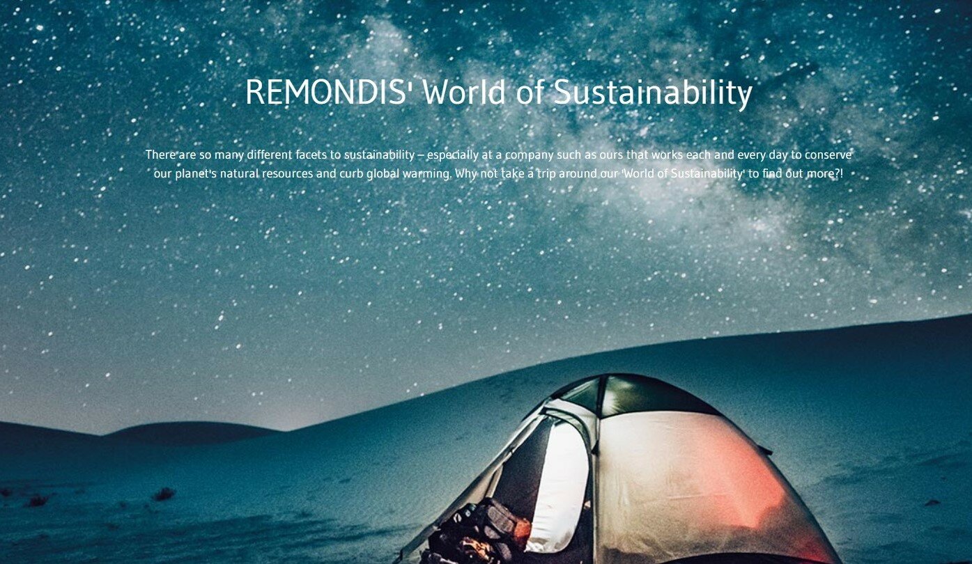 REMONDIS Sustainability website