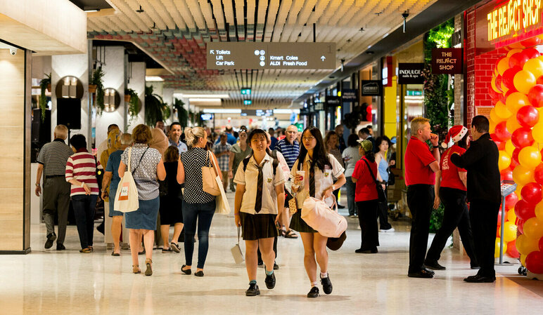Shopping centre waste management