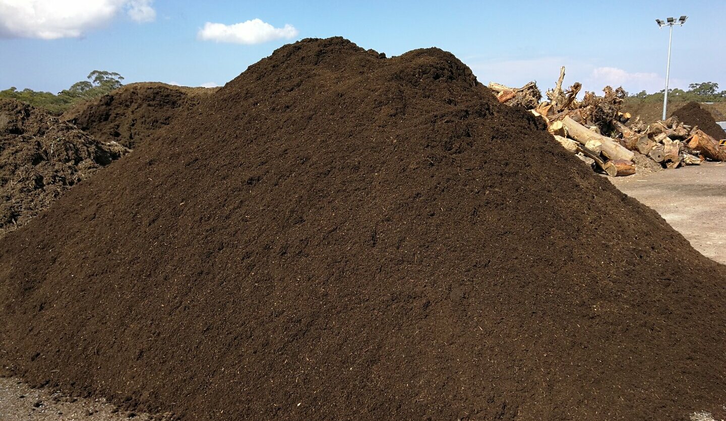 Compost from organics recycling