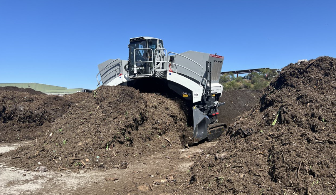 Lake Mac windrow turner 