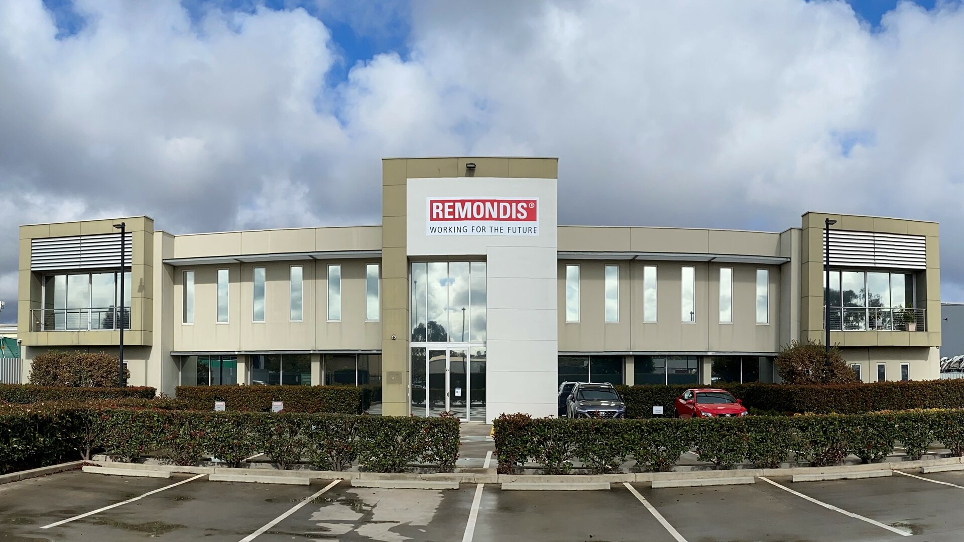 Polystyrene recycling // REMONDIS Australia