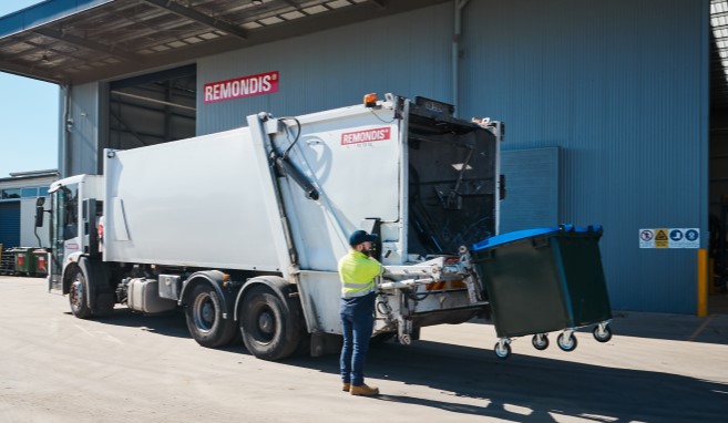 Flexible paper recycling collection
