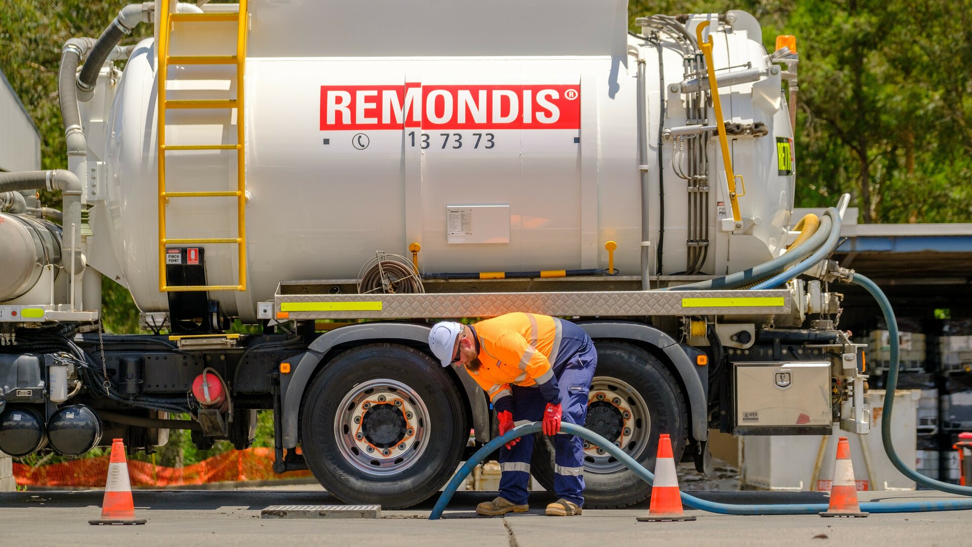 Liquid waste service