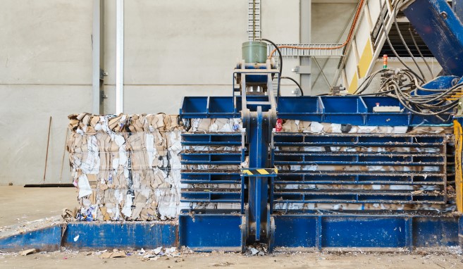 St Marys baling line in action