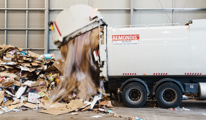 St Marys receiving materials from local commercial routes